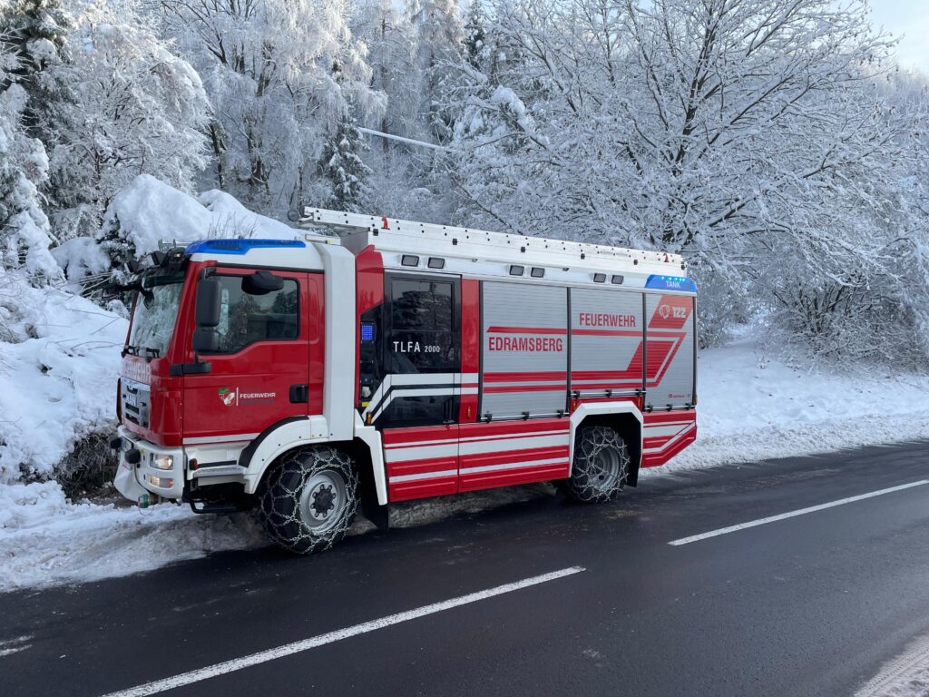 +++Schneedruckeinsätze im Gemeindegebiet+++